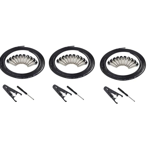 Kit de câble de patch de pédale de guitare DIY montage rapide et sans soudure