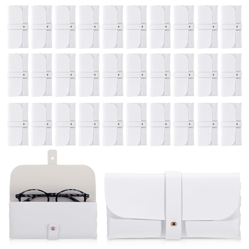 Sac de protection portable et étui à lunettes en cuir clouté pour hommes et femmes