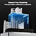 MAGFORMS MateForm Air 4 Resin 3D Printer, Ultra-High Precision LCD Printer with 14.85μm Resolution, Industrial Grade MSLA Printer with Heater & Air Filter, Large Build Volume 8.98 x 5.05 x 9.84 Inch