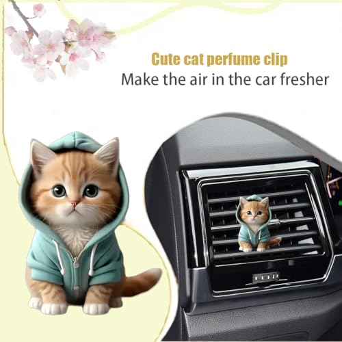 BIRLOZA 2 Stücke Auto Aromatherapie Diffusor,Vent Clip,Auto aromatherapie ätherisches öl diffusor,Auto aromatherapie ätherisches,Autoduft Lufterfrischer,Aromatherapie Vent Clip