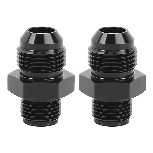 EVIL ENERGY 8AN Male to 5/8x18 Inverted Flare Thread Fitting Adapter Straight 2Pcs by EVIL ENERGY - Used condition - US$10.49