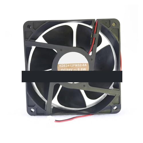 KDE2412PMS2-6A 12038 12CM DC24V 5.5W Cooling Fan