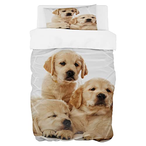 Meerschweinchen Bettwäsche 155x220 Cm - Süßes Kinder Bettzeug Aus Mikrofaser