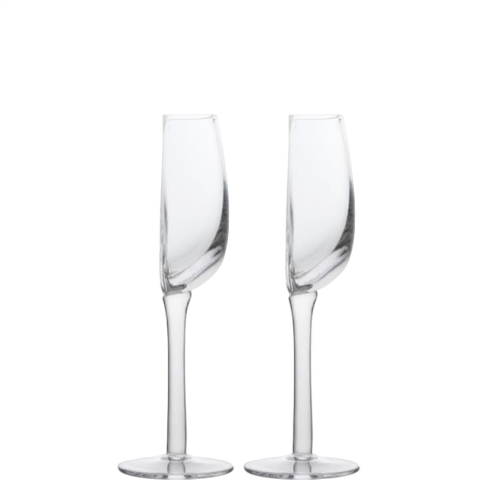 Grands verres à vin élégants de 22,5 cm à la silhouette raffinée pour table de prestige