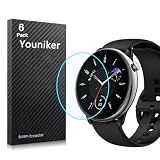 Youniker 6 Pack Compatible with Amazfit GTR Mini Screen Protector Film for Amazfit GTR Mini Smartwatch Screen Protectors Foils Screen Cover Crystal Clear HD Anti-Scratch Anti-Fingerprint