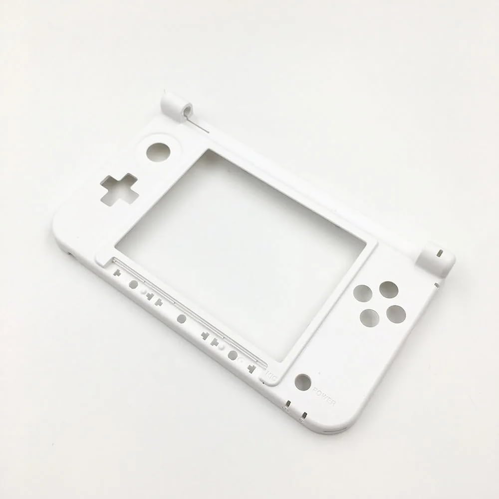 Carcasa completa de repuesto para Nintendo 3DS XL, funda de consola de mano personalizada con botones, cubierta de piezas, consola no incluida, color blanco