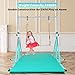 FC FUNCHEER Foldable Gymnastics Bar,5FT Horizontal bar,Adjustable Kids Training bar for Kids Ages 3-15,Kids Gymnastics bar,Triangle Stable Structure-Gym Equipment for Home