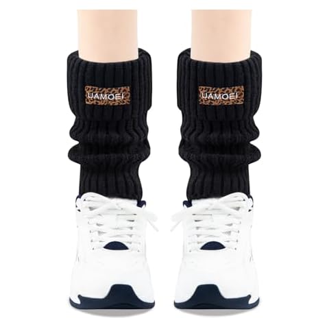 UAMOEI Women's Knit Leg Warmers Cover