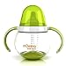 Lansinoh mOmma Spill Proof Cup with Dual Handles, Green, BPA Free and BPS Free