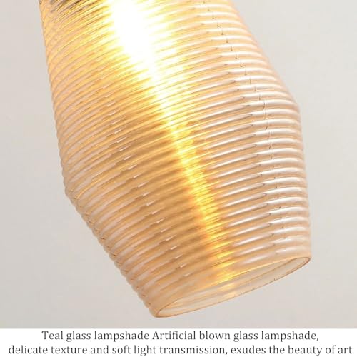 Lustre en verre suspendu ABC Qualité supérieure métal table de salon - 6