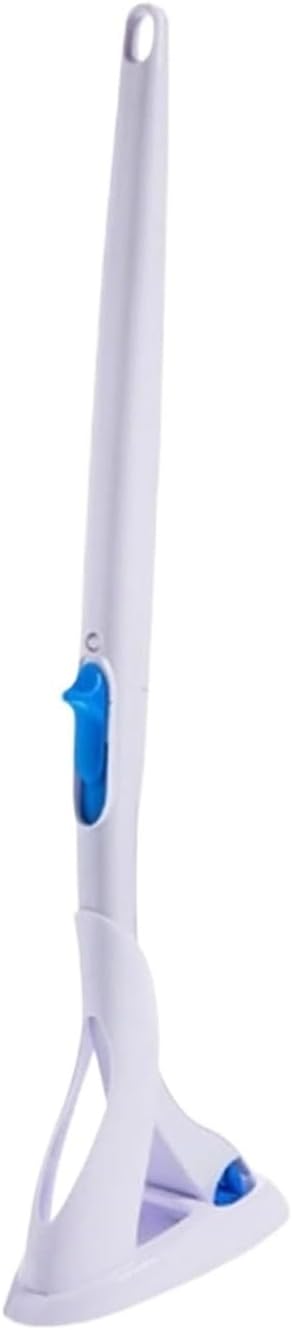 Toilet Brush Toilet Brush with Stand Holder Long Handle Bathroom Disposable Toilet Cleaning Brush Replacement Brush Head Bathroom Accessories