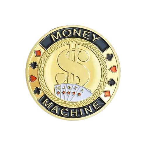 ZCBY ZHONG CHENG BO YANG Poker Card Guard Coin - 1.57