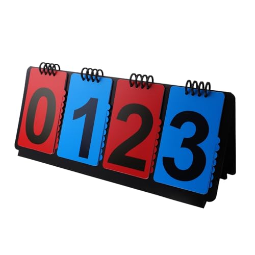 Abaodam Digital Scoreboard for Basketball Games Portable Tabletop Scorekeeper Tennis Scoreboard