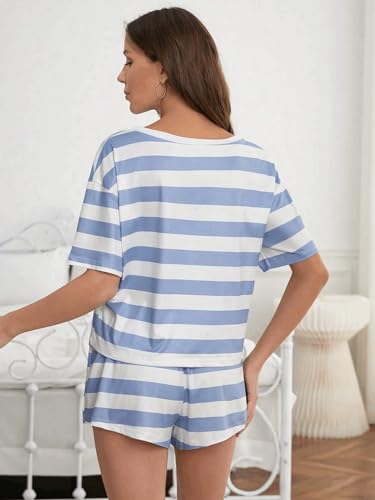 SMOWKLY Cotton Blend Printed Nightsuit||Everyday Nightsuit||Night Dress||Shorts Set||Pajama Set for Women - Image 4