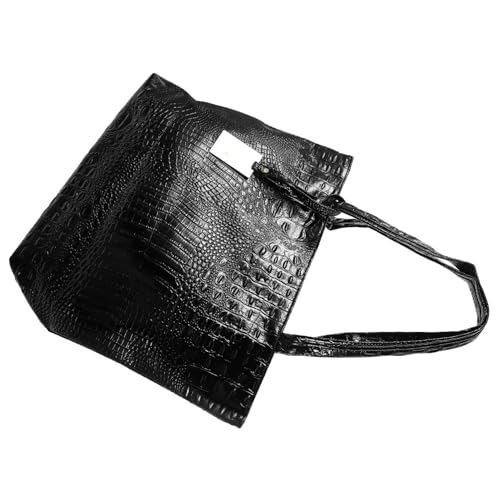 ULTECHNOVO Bolsa Para Mulheres Funciona Com Zíper Bolsa De Viagem Feminina De Couro Vegano 16L