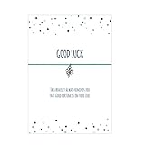 Good luck - Armband mit Kleeblatt Anhänger versilbert - sehr individuelles Geschenk für jemanden, der Ihnen am Herzen liegt.