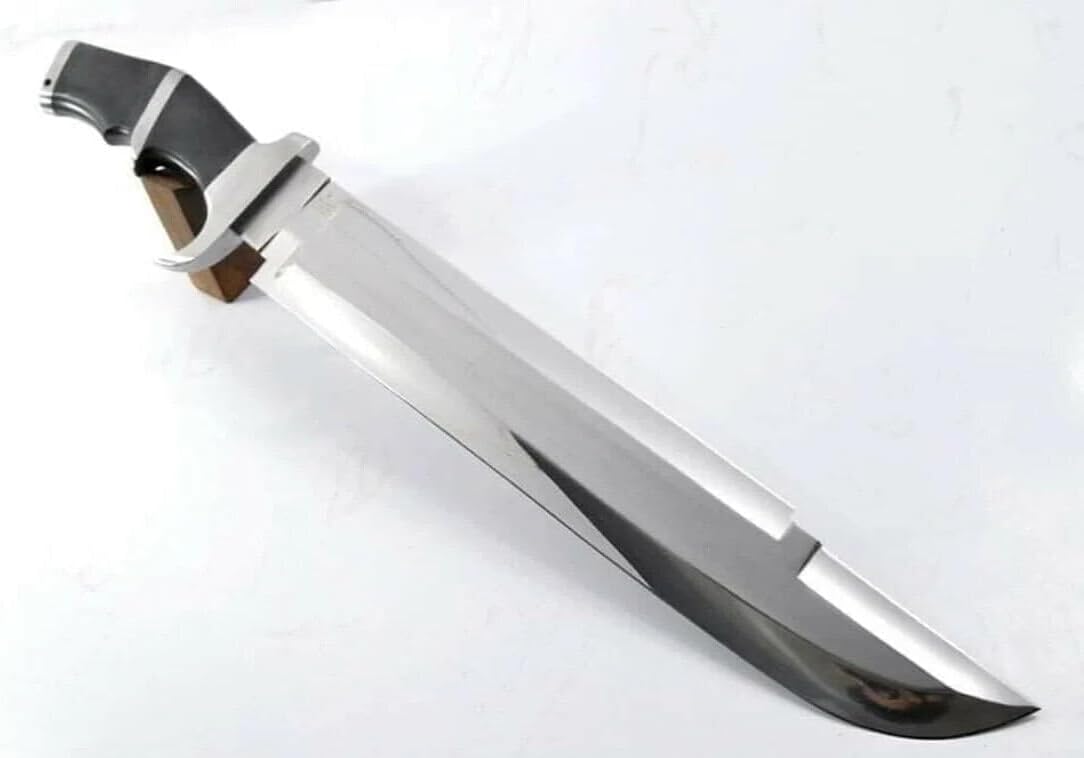 23 Inches Length || Premium Predator Knife || Stainless Steel Blade || Hunting & Camping knife || Micarta Handle || Outdoor Adventure Gear || Jungle Survival Knife || Leather Sheath.