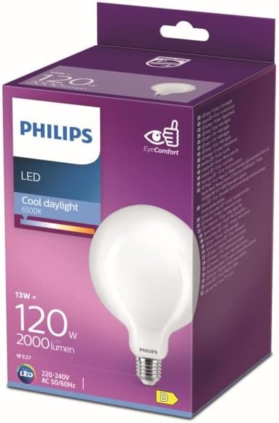 Philips LED Classic 120W G120 E27 6500K Beyaz Işık Dim Edilmez