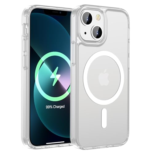 KPPIT für iPhone 12 Mini Hülle,iPhone 13 Mini Hülle [Kompatibel mit MagSafe] Magnetisch Handyhülle für iPhone 12 Mini/iP...