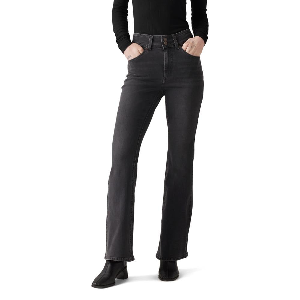 

                                                    Levi's Women's 726 Retro High Rise Flare Jeans, (N