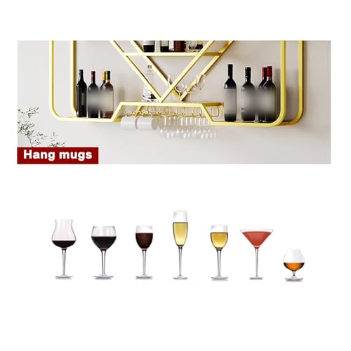 Étagère murale industrielle pour manquer de place optimiser le rangement du vin en cuisine