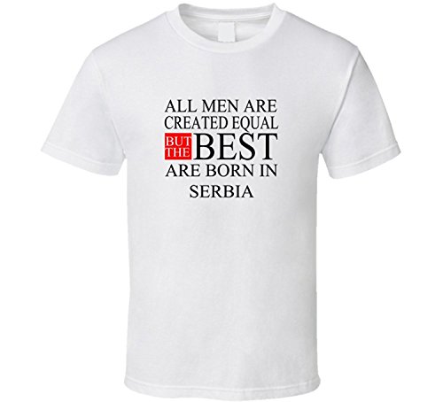 T-shirt Serbie cadeau idéal pour anniversaire et fête des pères