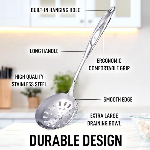 Listado de Cucharas de drenaje - los más vendidos. 17 Cucharas de drenaje marca Zulay Kitchen (2)