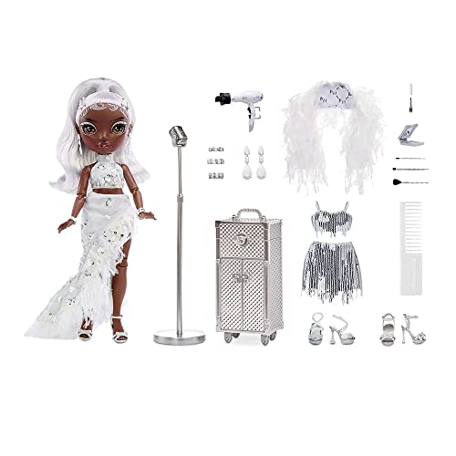 Muñeca Rainbow High Rainbow Vision Ayesha Sterling Plata miniatura 5