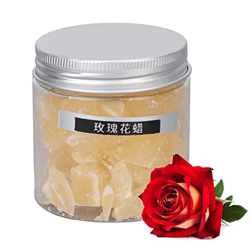 Candle Wax, Fragrance Essential Rose Wax, No additives and Pure for Candle Lipstick Making 1.76oz