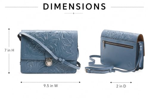 Image of Patricia Nash | Lanza Leather Crossbody Bag | Women's Crossbody Purse | Crossbody Clutch