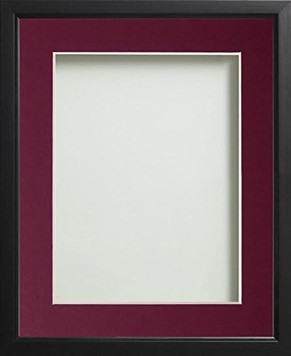 Frame Company Drayton Range 14x11-inch Grey Picture Photo Frame with White Mount For Image Size A4