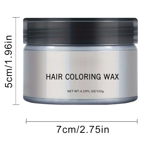 Cera para cabello Jan Jean 120g color blanco temporal miniatura 2