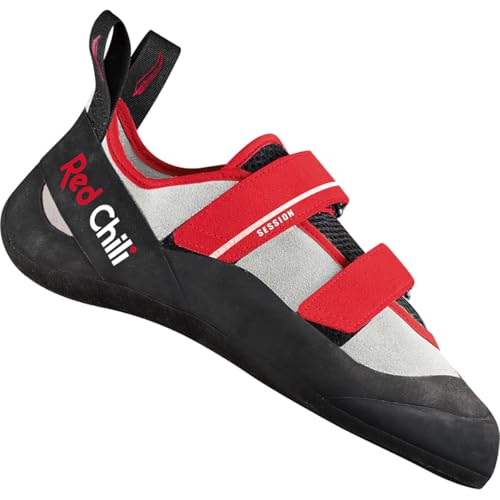 Red Chili Session 4 Kletterschuhe, Anthracite-red, UK 5.5