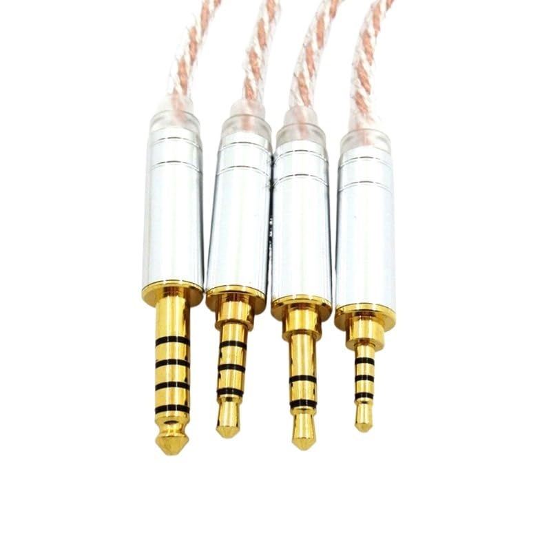 Cable de audio HiFi Balance macho de 2,5 mm a 3,5 mm, 4,4 mm, adaptador de línea de conversión de auriculares hembra (4)