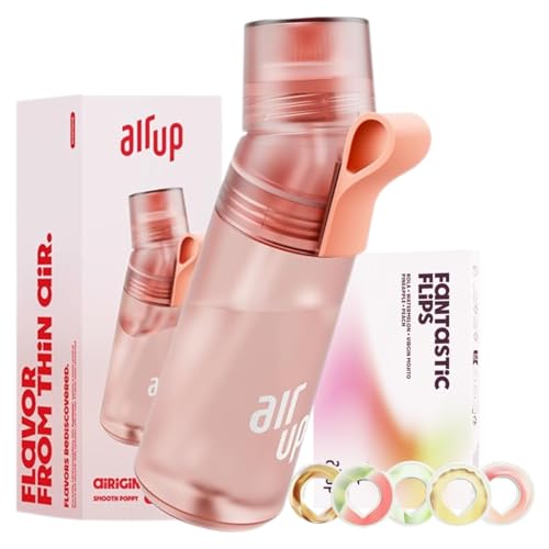 AIR UP® Bottiglia Twist Pro Poppy Red Starter Set...