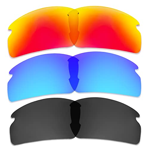 Lentilles pour Oakley Flak 2.0 compatibles réparer lunettes rayées