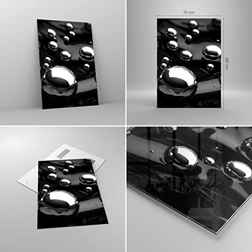 Quadro su Vetro Verticale 70x100cm Stampe da