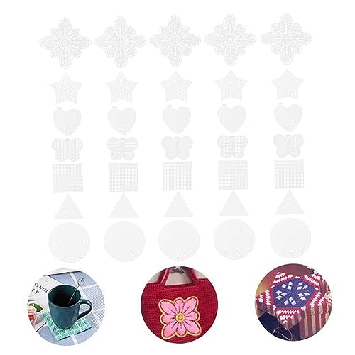 Toile broderie plastique découpable point de croix multiformes DIY - 7