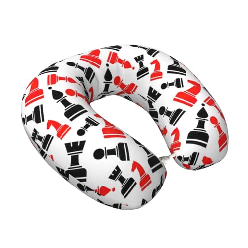Almohada de espuma viscoelástica cervical tamaño único negra miniatura 2