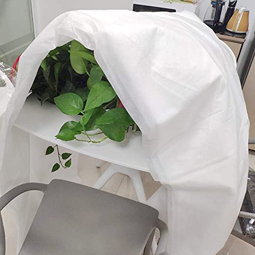 DELITLS Housse de protection contre le gel et le soleil pour plantes - Pour l'été - Blanc - Protection contre le gel - Durable - Respirant - Dimensions : 240 x 75 cm Cover