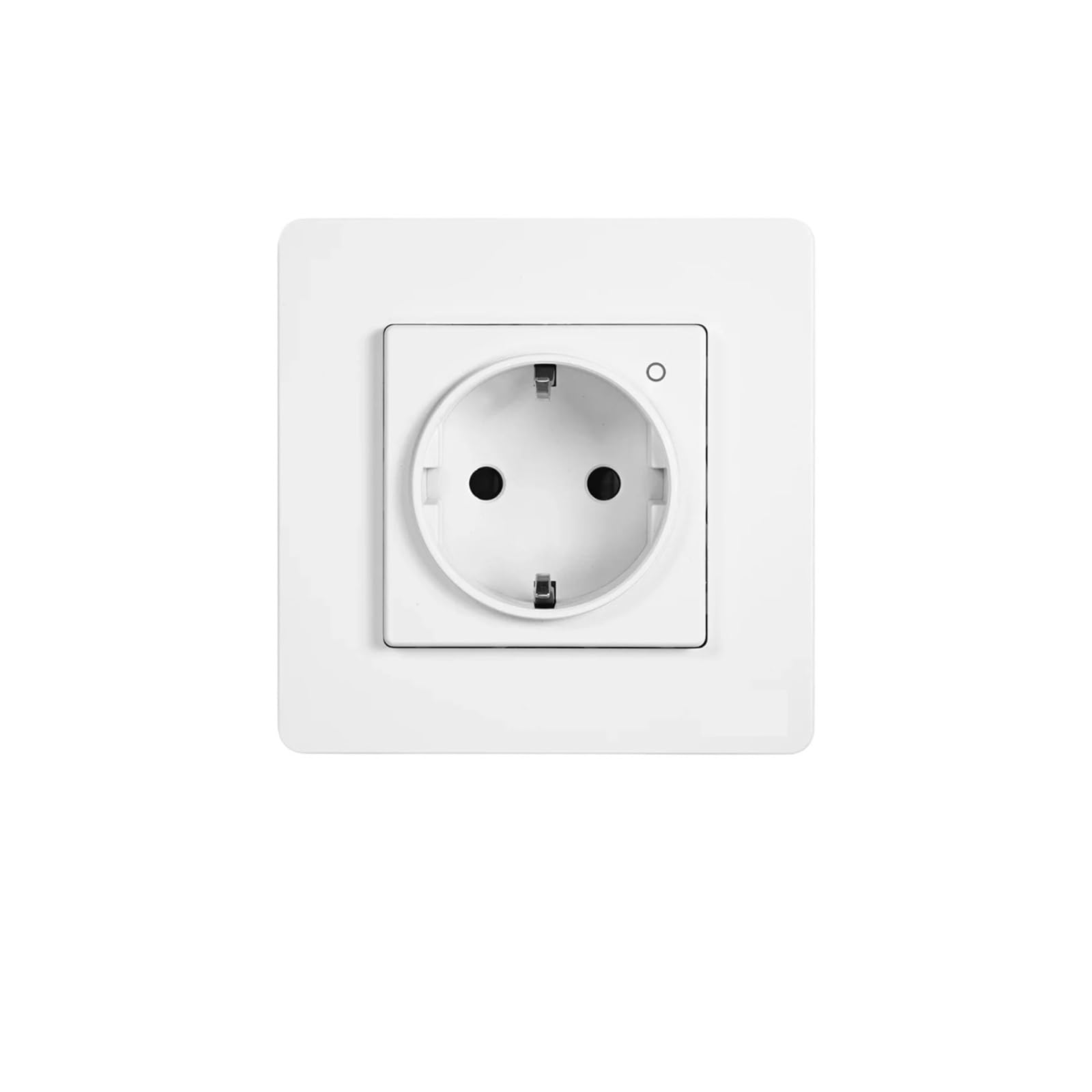 Prise connectée encastrable UE avec variateur LED blanc - 2