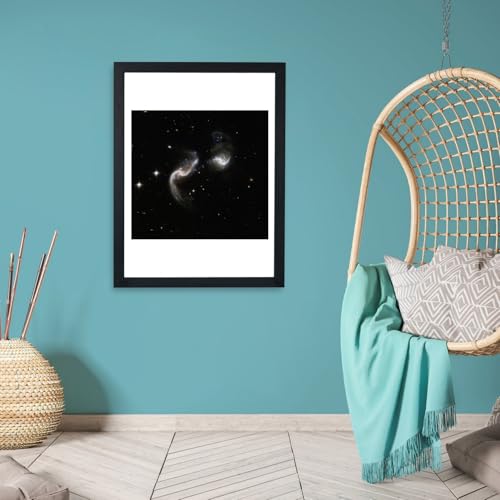 Hubble Télescope Arp 256 Spiffing Prints grand format couleurs intenses