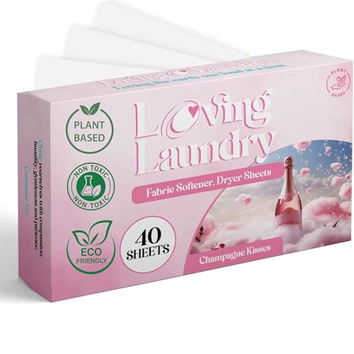 Loving Laundry Eco Dryer Sheets & Fabric Softener, 40 Sheets