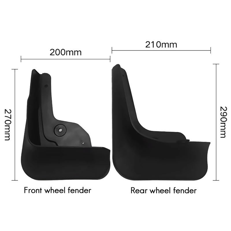 Guardabarros de coche Hyundai Tucson NX4 para rutas de montaña y asfalto mojado 3