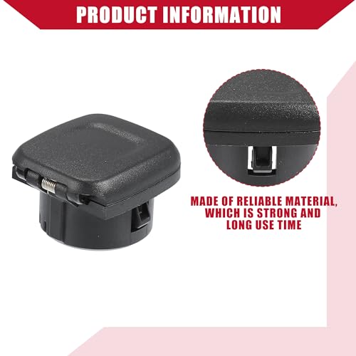 Hihaha No.84090238/13580623 Car Center Console Power Outlet Cap Cover for Chevrolet Silverado 1500 2014-2018 / Inner/Durable / 2 Pcs by Hihaha - Image 6
