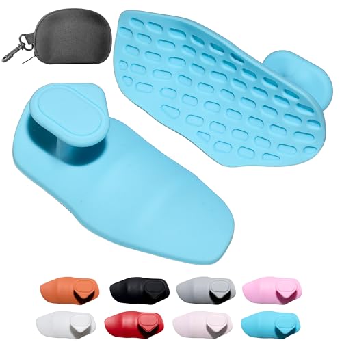 Epritliber Silicone Gym Grips for Weight Lifting Workout Gloves for Women Men Alternative Anti Slip Gym Workout Grip Rubber Gym Hand Grips-Weightlifting Grips Pad for Barbell Pull Up Ryptfit Training
