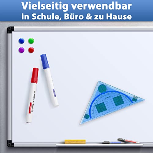 Meisterwerk Magnetband selbstklebend I Bester Halt durch stärksten 3M-Kleber I Magnetband mit idealer Magnetkraft durch Anisotropic Material I Elastische Magnetstreifen erleichtern zuschneiden