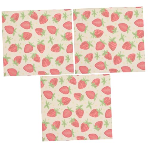 MOLUCKFU 3pezzi Involucro Riutilizzabile Di Cera Pellicola Per Alimenti Ecologica Per Conservare Frutta Verdura e Snack Pratico Per Picnic e Pranzo