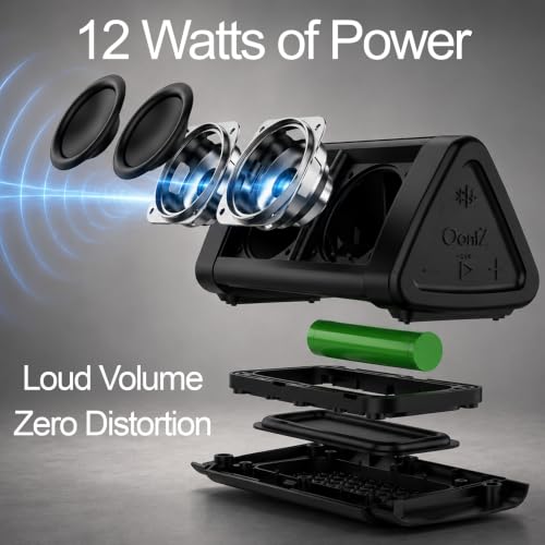 OontZ Angle 3 Gen 4 Portable Bluetooth Speaker, 12W, 24-Hour Playtime - image 4