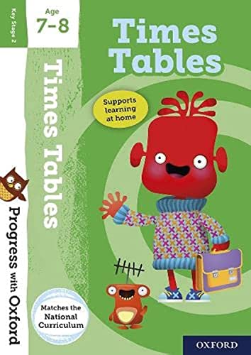 Preisvergleich Produktbild Progress with Oxford: Times Tables Age 7-8